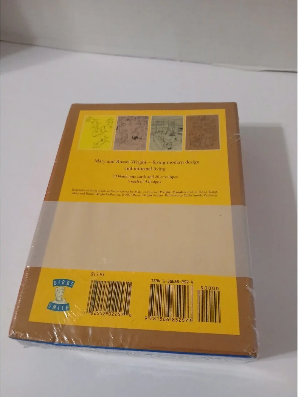 Mary and Russel Wright Notecards Guide to Easier Living, MCM Design, NEW